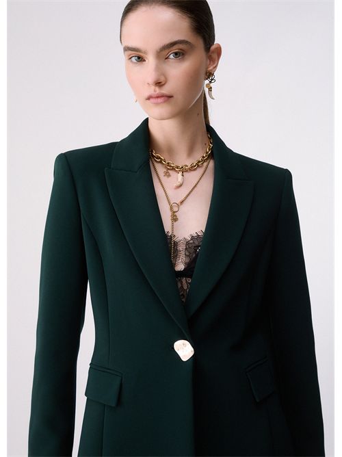 Blazer con bottone gioiello LIU JO | CF6275J3994/X0792